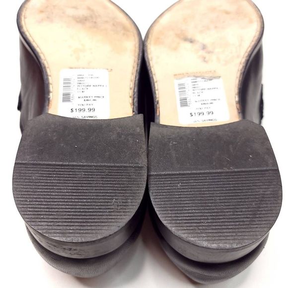 Bruno Magli Pittore Nappa Men’s Horsebit Leather Black Loafer US Size 11 M -EUC main image 6